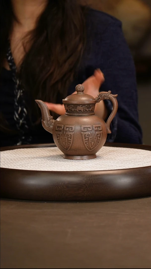 冰心道人 汉韵玺尊 百年团砂 280c/笔筒/自家惊喜