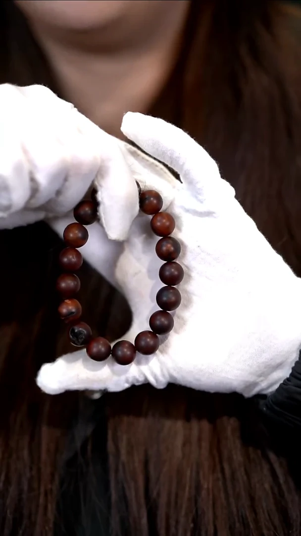 木雷击枣木1.2雷晶手串