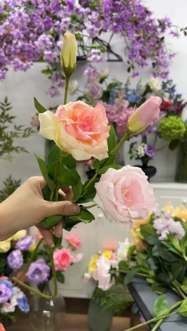 ಇ***࿐1枝粉色1枝香槟桔梗