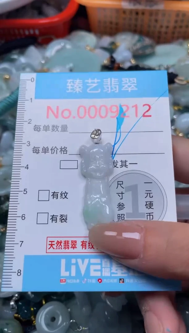 颈饰未镶嵌翡翠9212