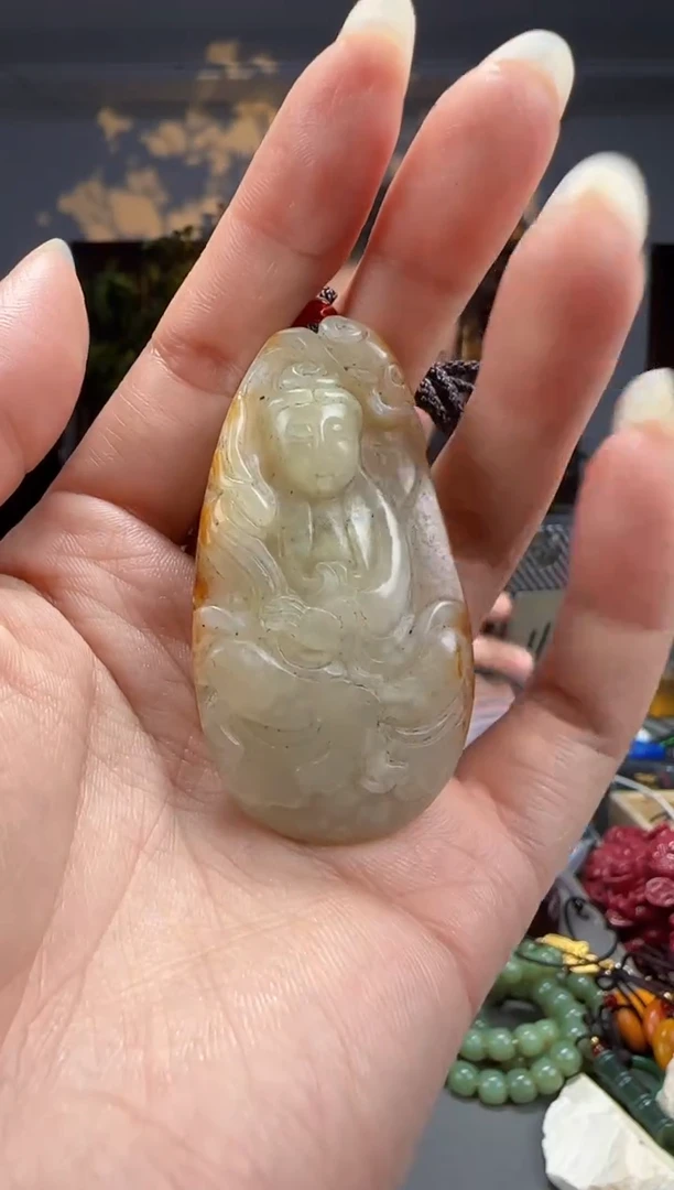 【闪购商品】和田玉（糖玉）挂件未镶嵌拍一发一多样性发货