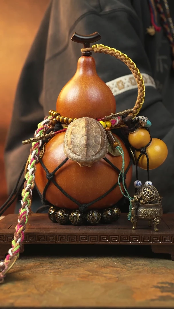 296大漆一物一拍记葫堂出品【不带手串】