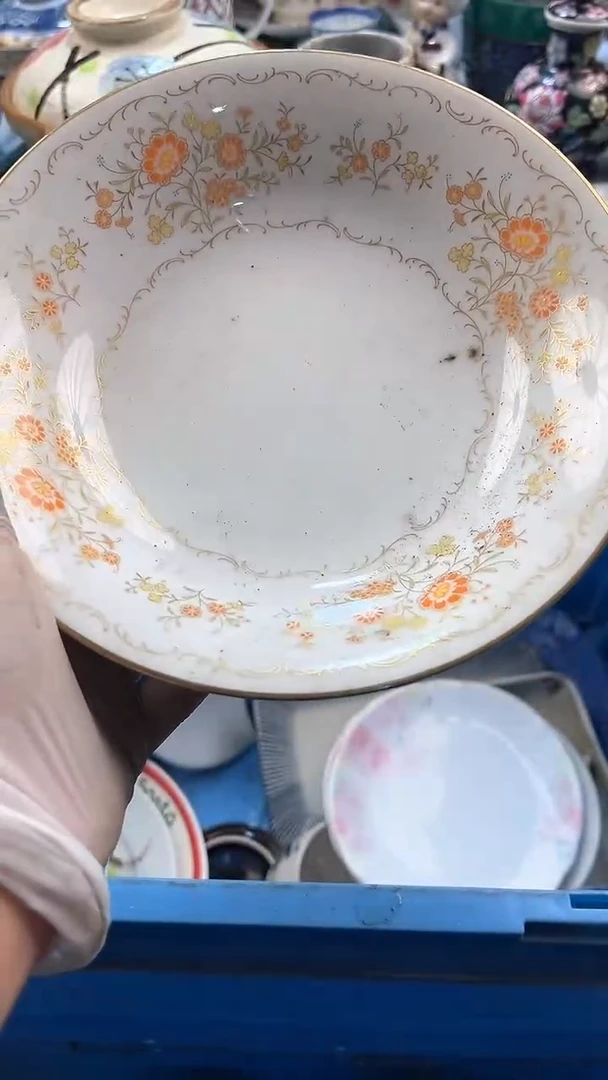 瓷片英歌瓷器满19.9包邮