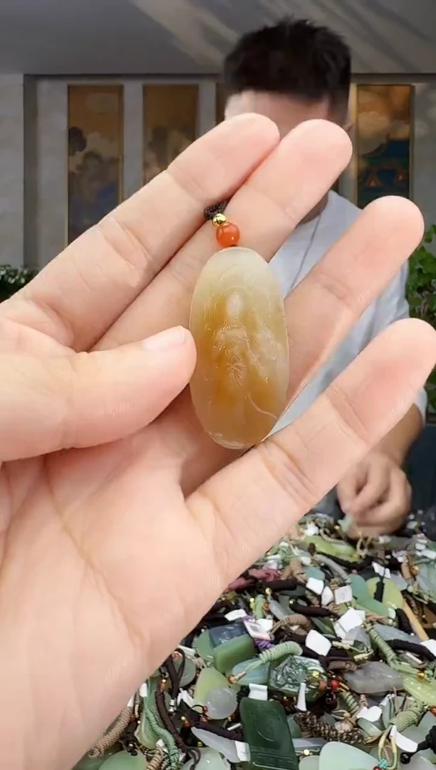 未镶嵌和田玉挂件拍一发一