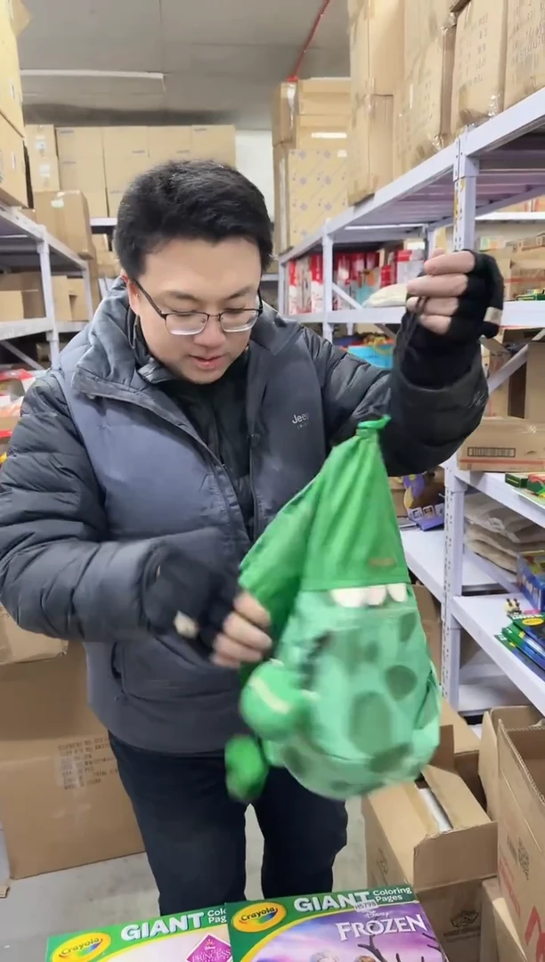 卓伊 书包 抽绳 恐龙