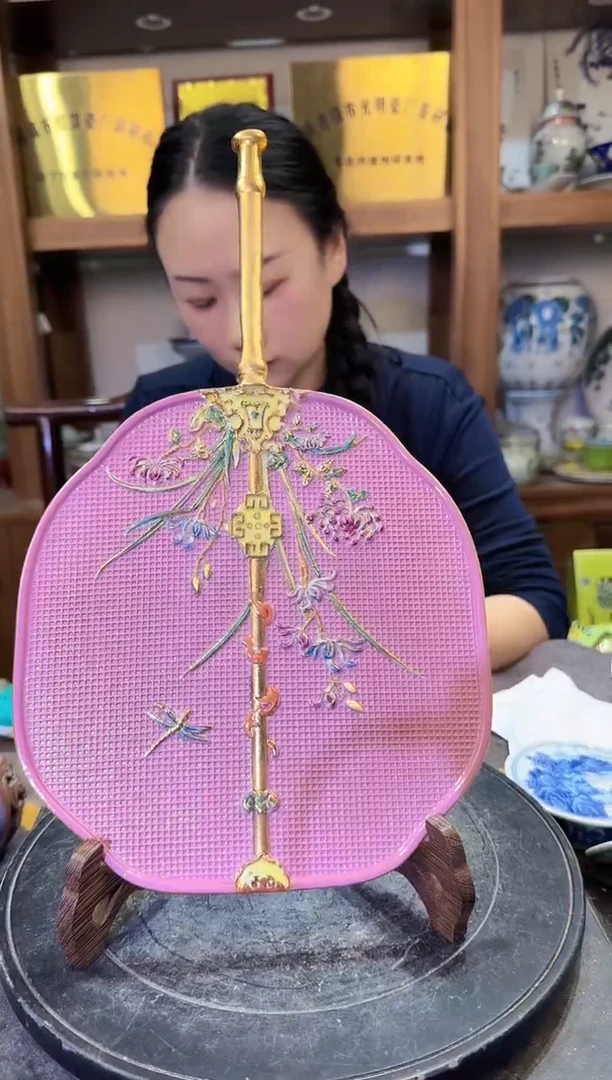 摆件A384景德镇制陶瓷一件