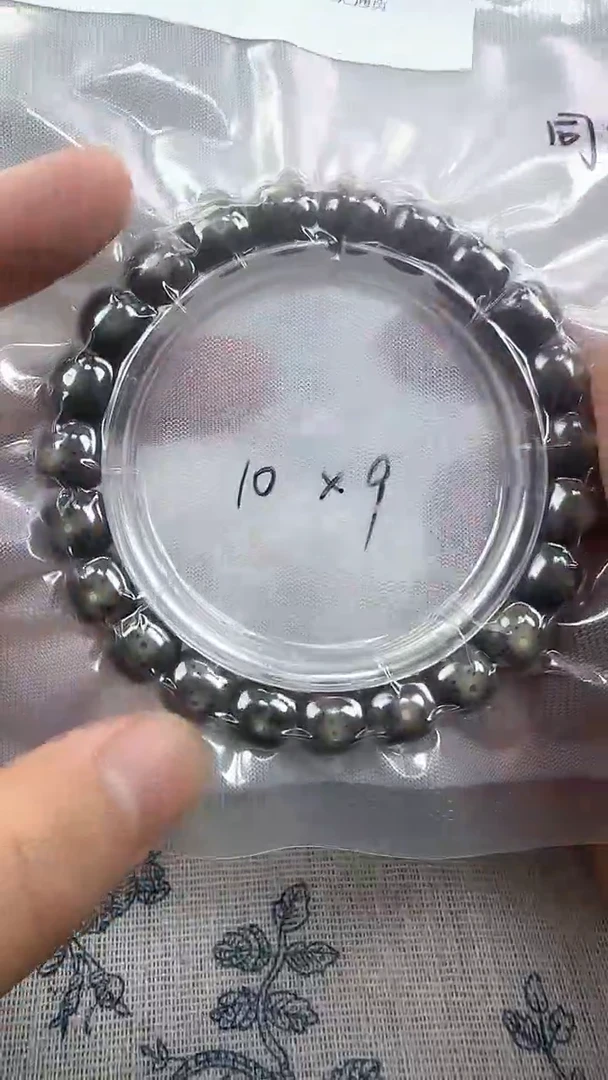 手串星月菩提20石玉料糯冰单圈10×9高透精工福利