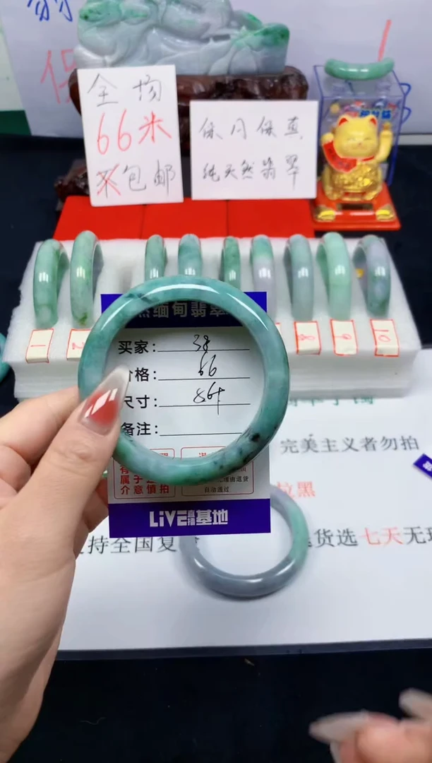 未镶嵌手镯翡翠38