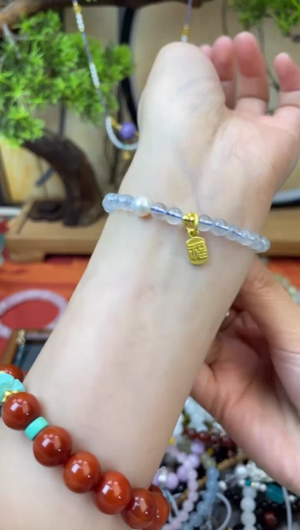 【闪购商品】海蓝宝石手链未镶嵌451