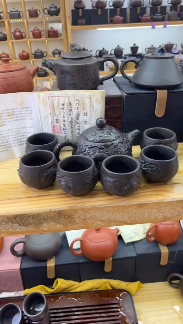 【闪购商品】紫砂大白茶具高端紫砂大白茶具高端紫砂