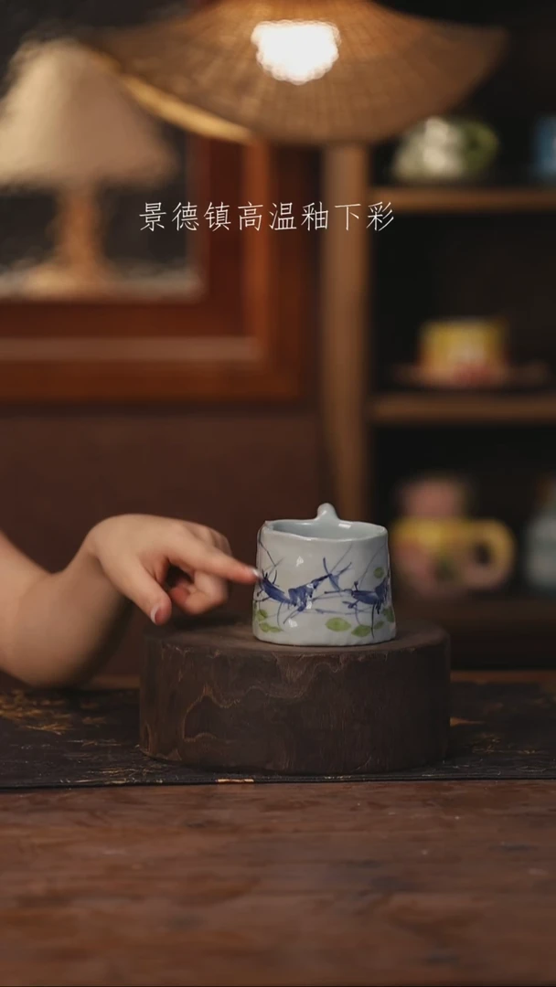 景德镇高温釉下手绘陶瓷076