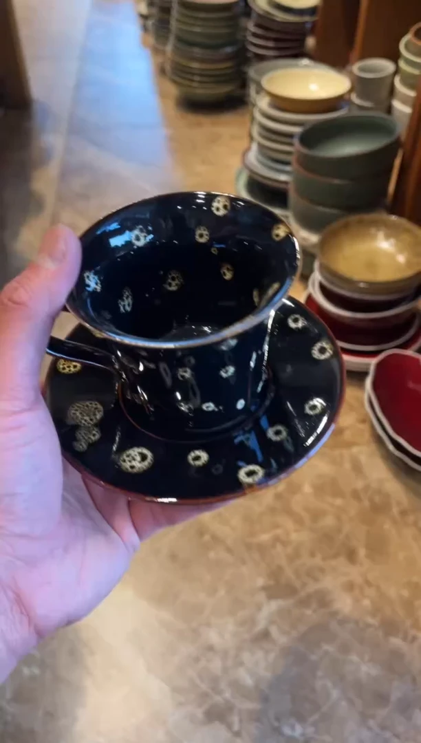 【闪购商品】瓷片571鹧鸪咖啡杯杯垫