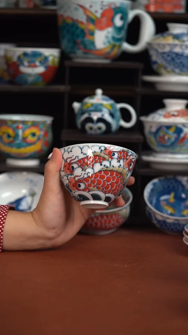 老师作品九鱼公道杯（宠粉福利）