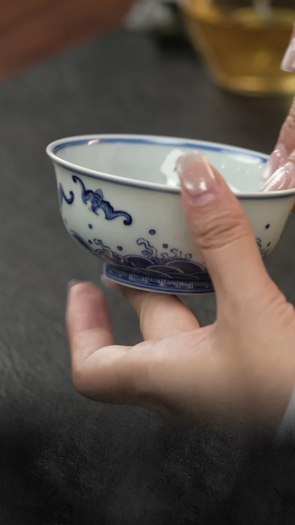杯子三更有梦|繁色柴窑  福山寿海