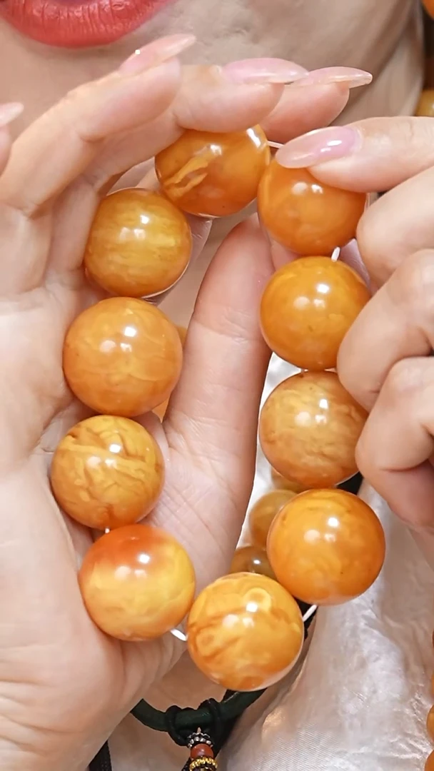 蜜蜡颈饰未镶嵌5037天然蜜蜡珠宝奇石云端妖孽全部保真