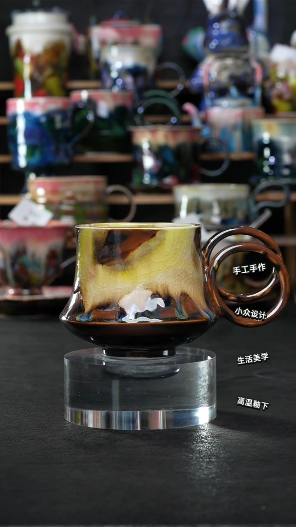 设计师款景德镇森涩手创陶瓷（食品级）085