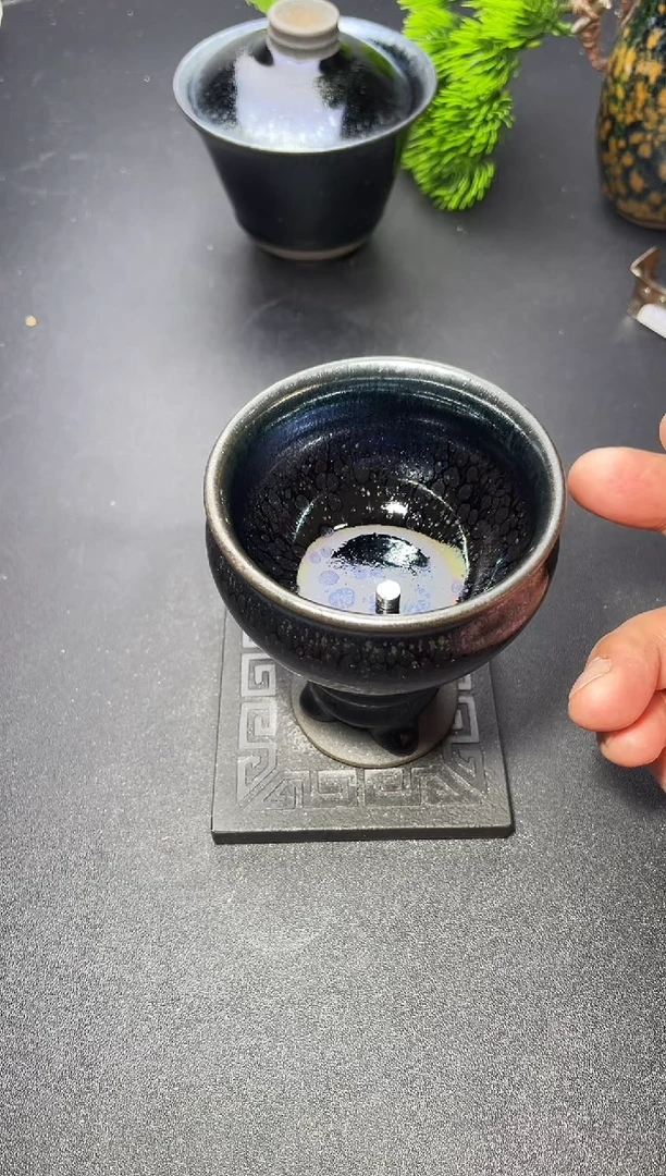 茶盏51叶紫建盏