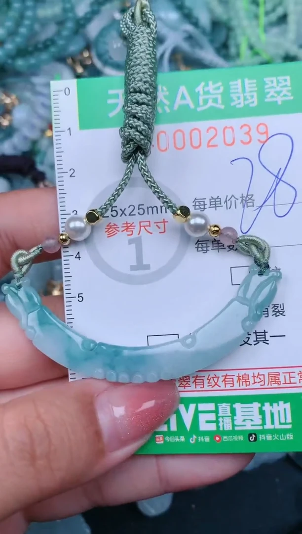 【闪购商品】翡翠颈饰未镶嵌.0002039