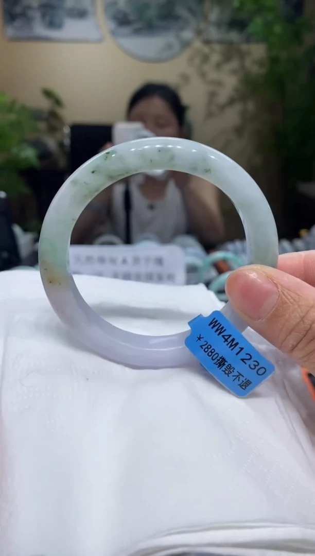 翡翠手镯未镶嵌翡翠54-55