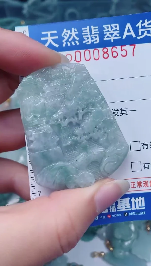 颈饰未镶嵌翡翠00008657