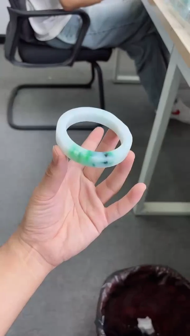 未镶嵌手镯定制翡翠辰***1手镯