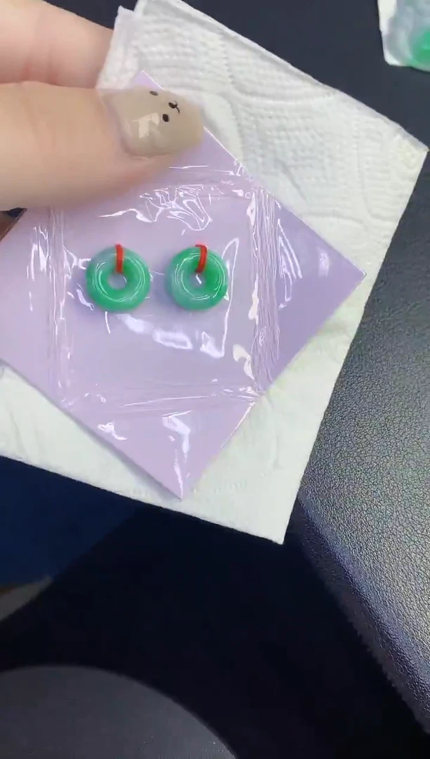 颈饰未镶嵌翡翠缅甸天然翡翠A货