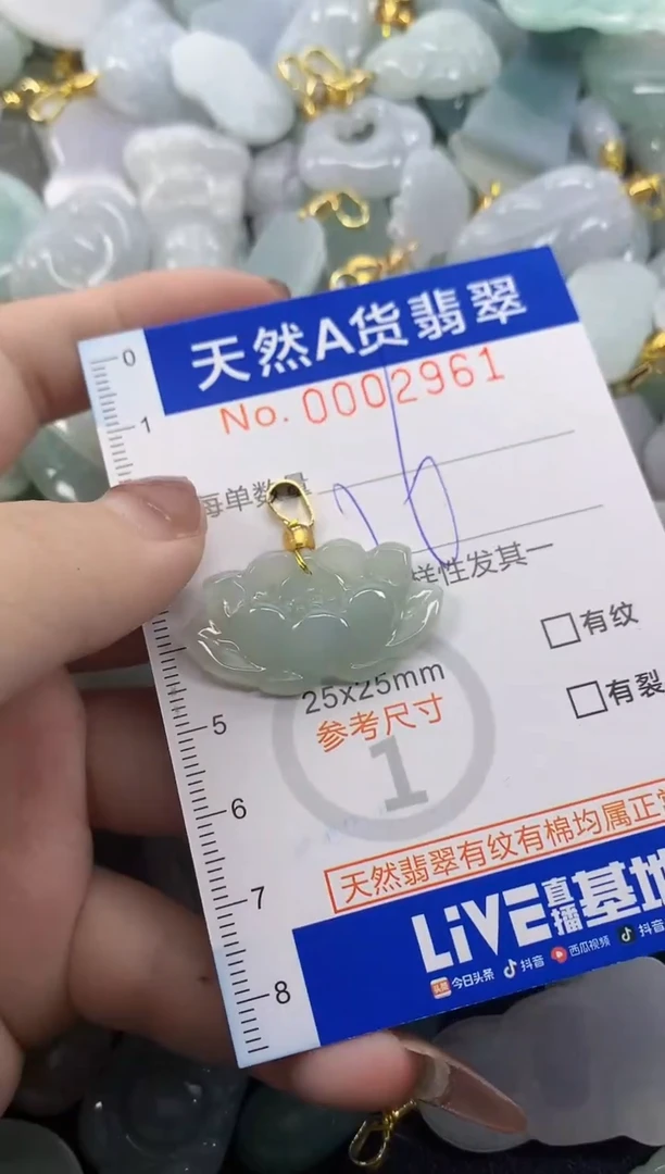 翡翠未镶嵌颈饰天然A货翡翠