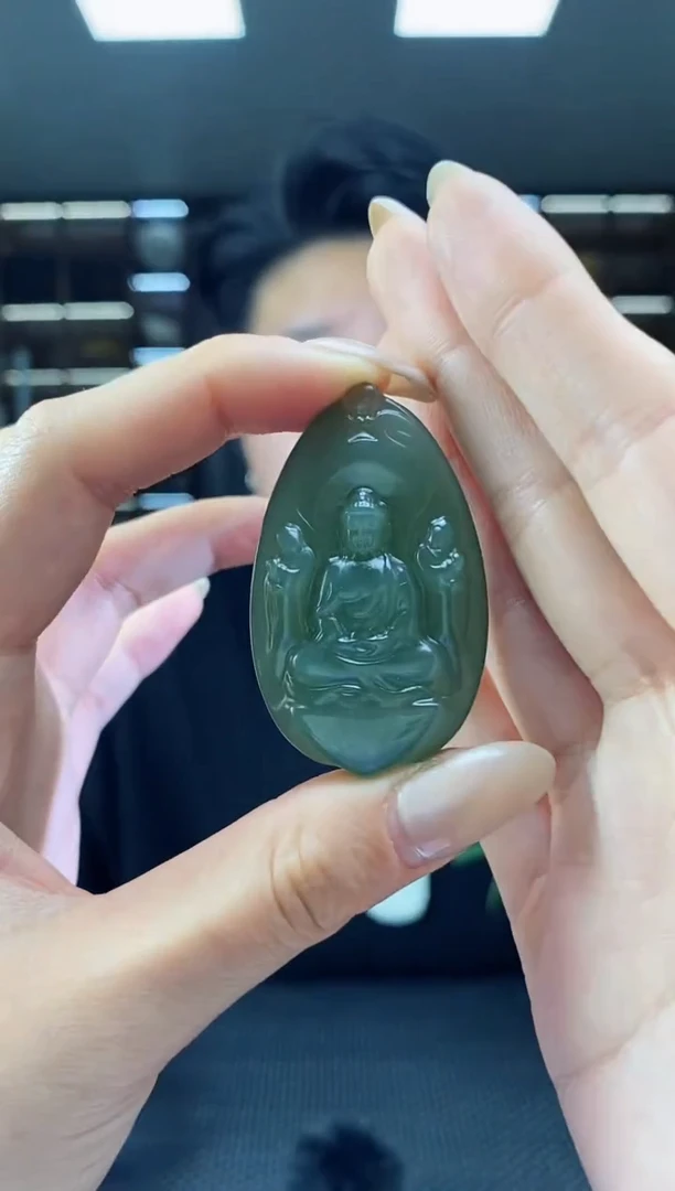 【闪购商品】和田玉颈饰未镶嵌西方三圣