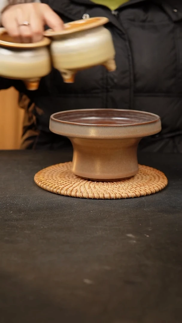 【闪购商品】瓷片泥泥手工花盆