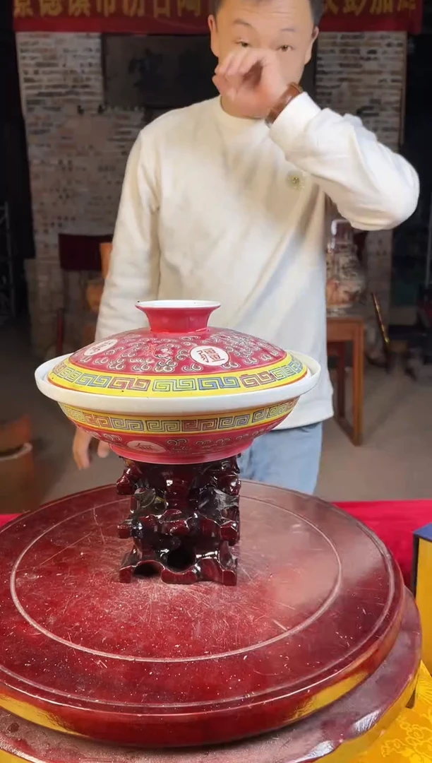 其他陶景德镇陶瓷合盒器