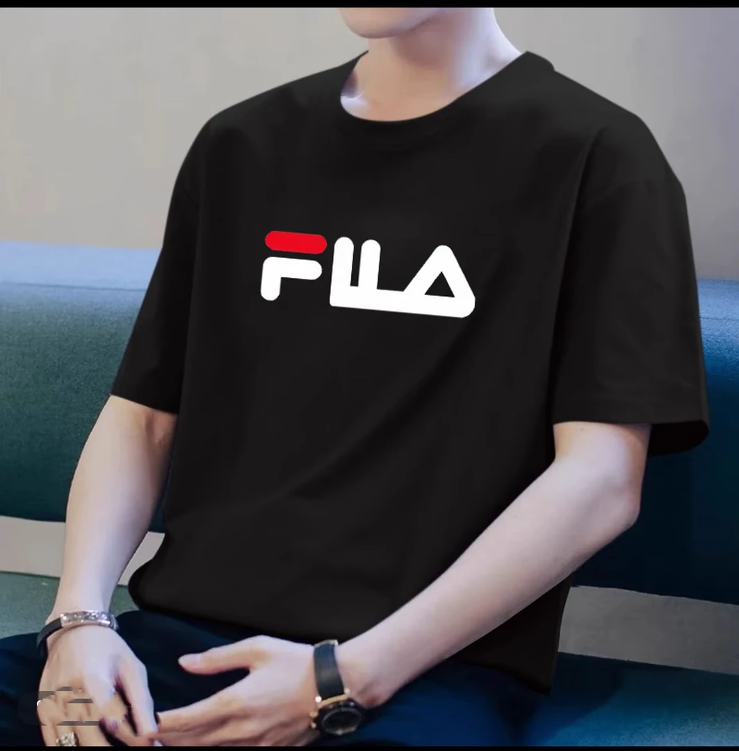 【清仓撤柜】F家时尚纯棉短袖 前胸大图后背净 {发正标}