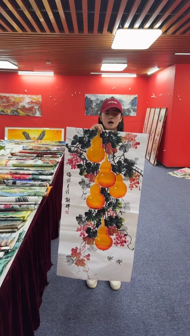 国画谢辉老师三尺精品