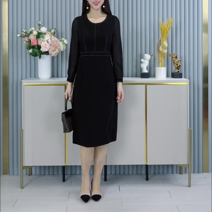 圆领连衣裙ZB4670