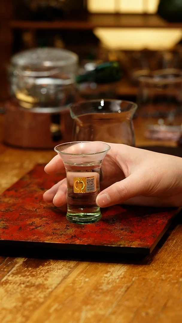 【闪购商品】禾器/晶彩君悦单杯/湖绿