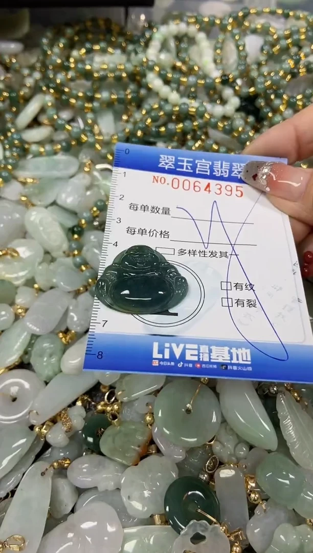 【闪购商品】翡翠颈饰未镶嵌闪购商品0064395