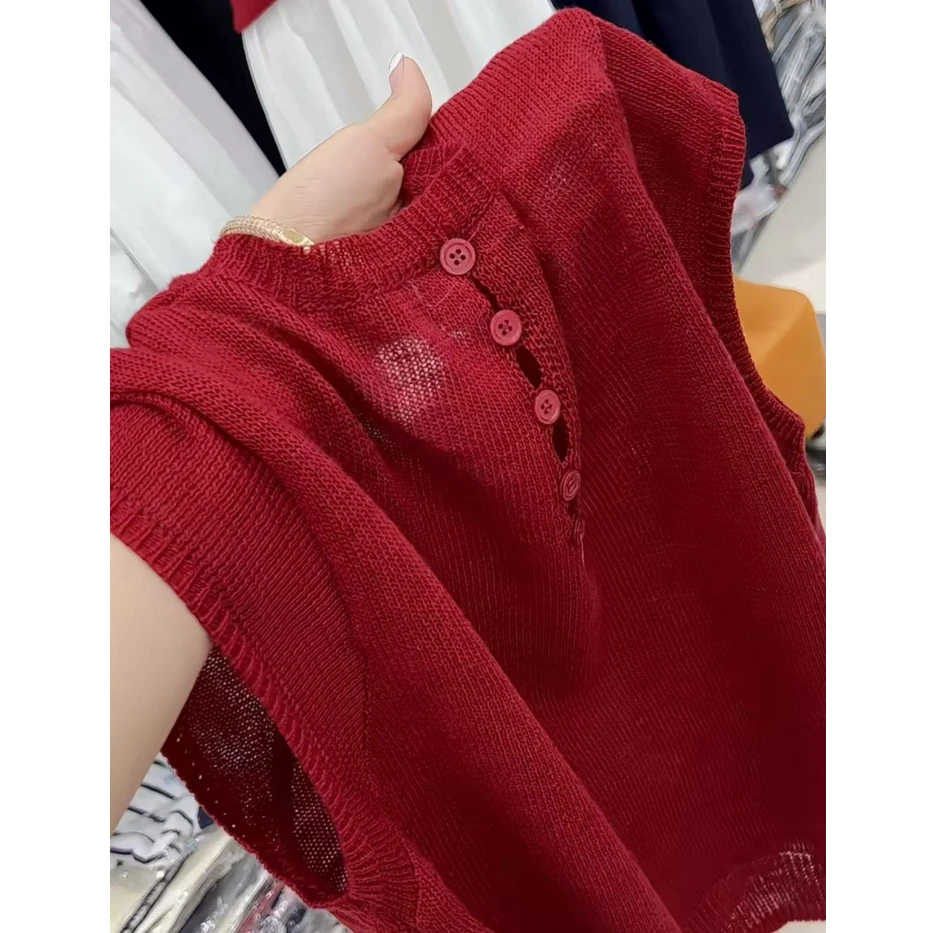 今年流行穿搭2025夏季新款温柔风毛针织衫常规时尚百搭休闲风上衣