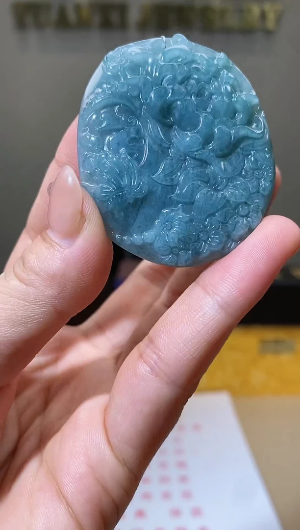 【闪购商品】翡翠颈饰未镶嵌天然A货翡翠