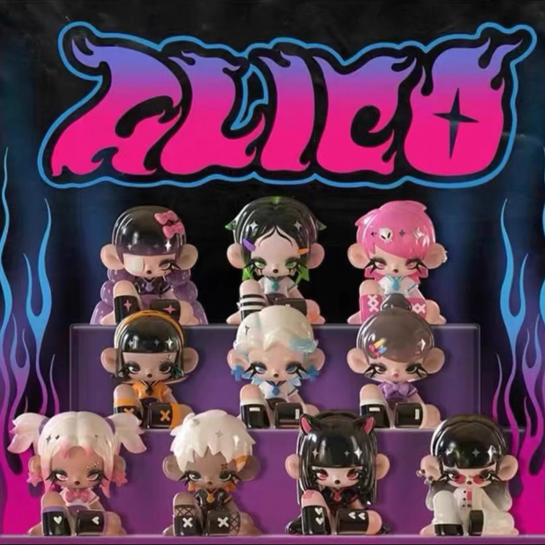 【哭哭拆盲盒吖】羊了个羊  热血女高系列网红创意居家摆件