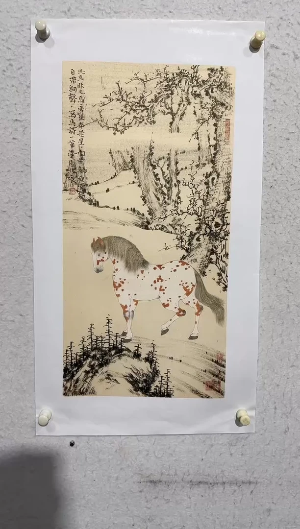 国画y天津人美-韩北辰国画2平尺
