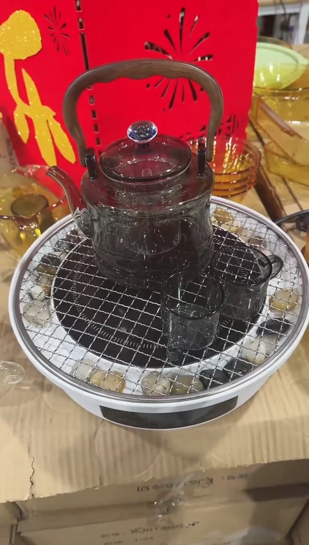 【闪购商品】玻璃无盖款青苹果闪购价1壶+1炉