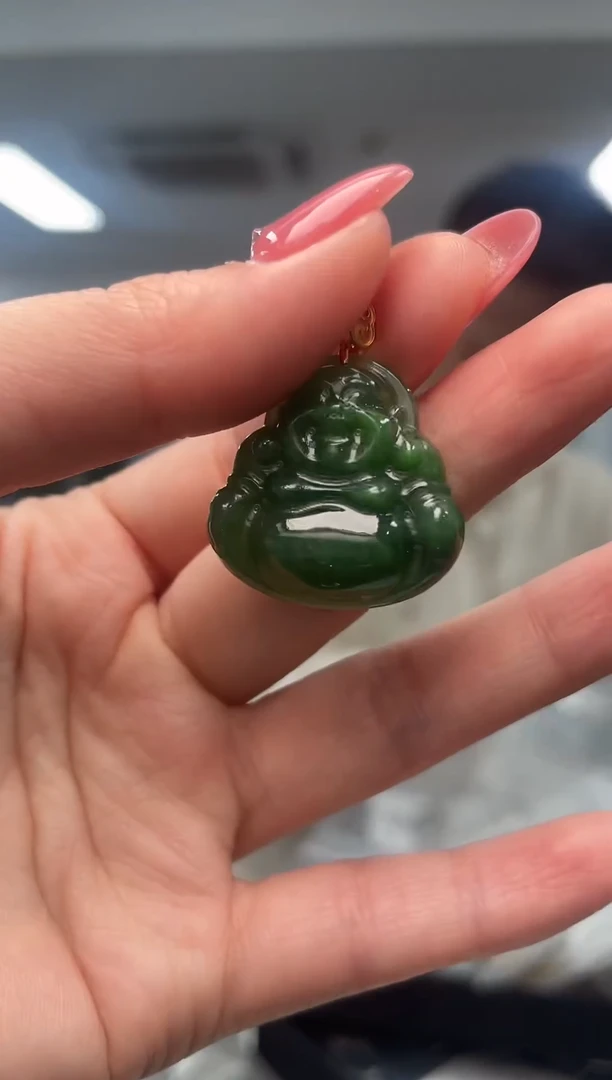 颈饰银S925镶嵌和田玉（多样性发一件）