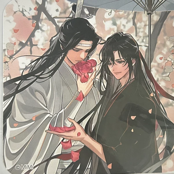 魔道祖师/天官赐福(包邮全新价看图直拍)-金属吧唧精美色纸小卡