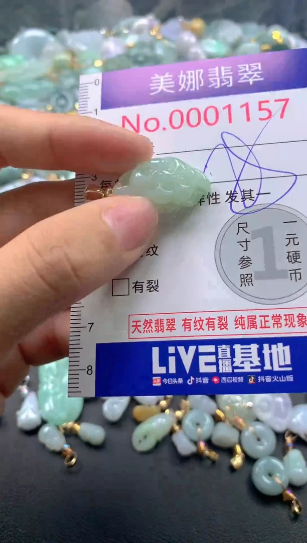 颈饰未镶嵌翡翠1157