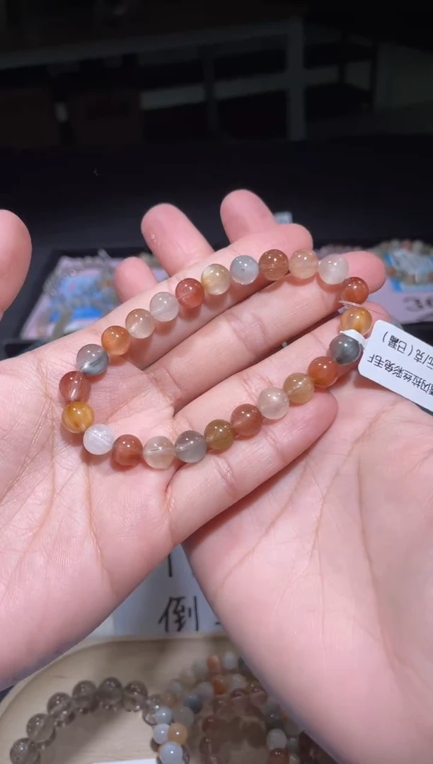 【闪购商品】水晶手链未镶嵌34号多样性发货一L 8+