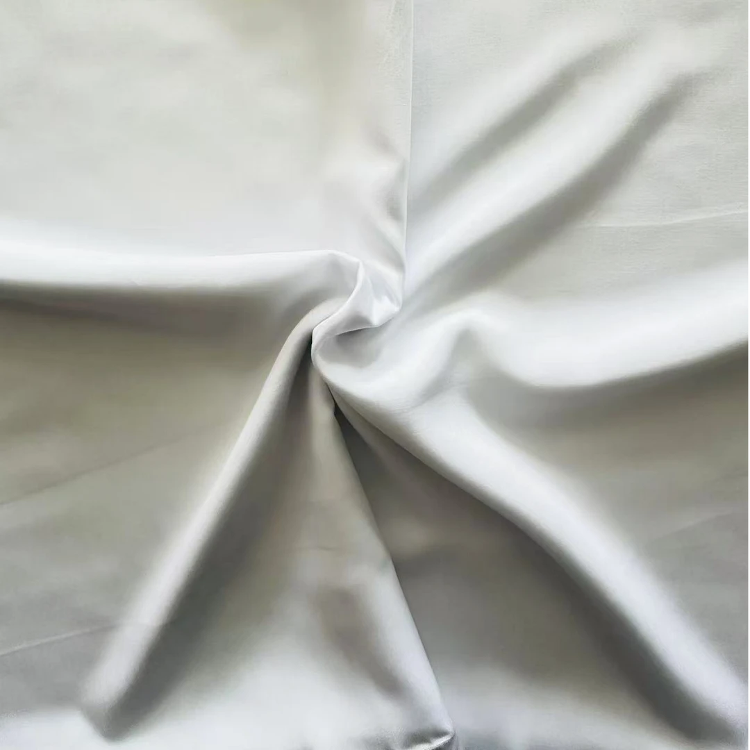 玉锦系.正品人造棉绵绸素色白色服装面料