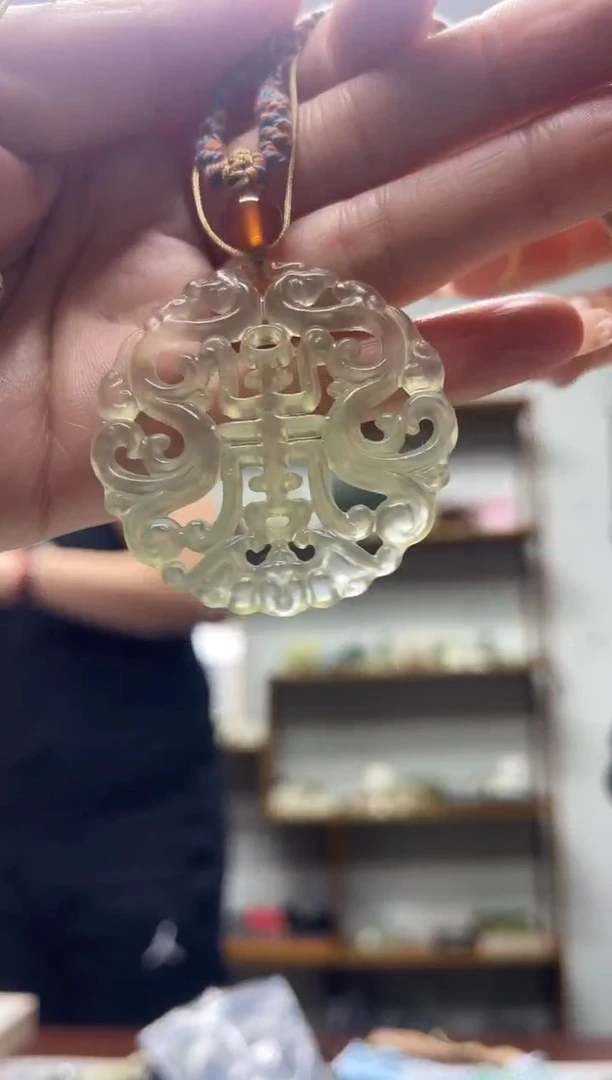 未镶嵌岫玉吊坠多样性发货拍一发一