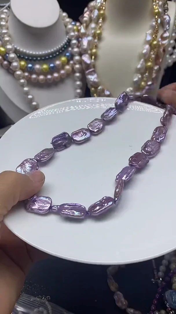 颈饰未镶嵌淡水珍珠多人