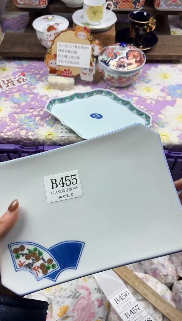 瓷片墨*                B455