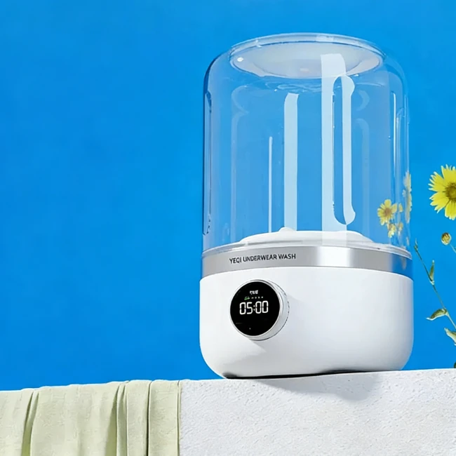 迷你充电清洁机宿舍专用内衣裤洗护机旅行小型袜子布艺清洁机