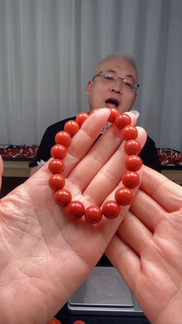 未镶嵌多样性发一件南红玛瑙【高货】11mm阿东寨哑光圆珠单圈